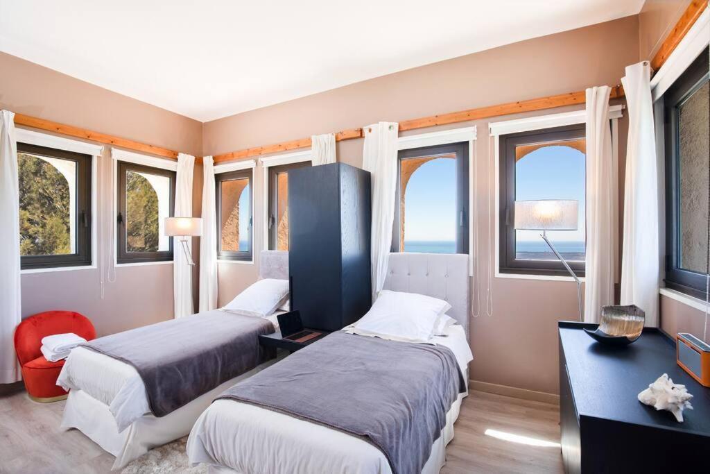 Le Castel Rose Super Cannes, Face Aux Iles De Lerins Vallauris Exteriér fotografie